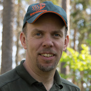Rickard Undevik, skogsförvaltare på Skogssällskapet i Falun. Foto: Ulrika Lagerlöf/Skogssällskapet